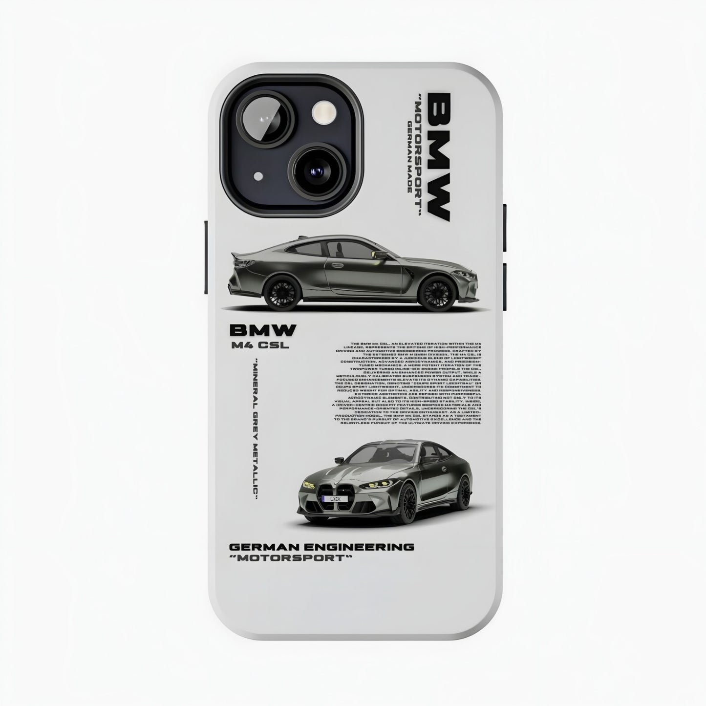 BMW M4 CSL iPhone Case
