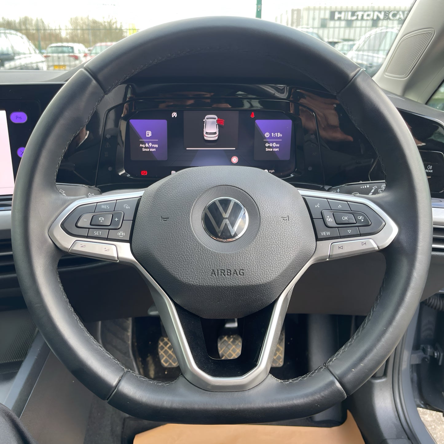Volkswagen Golf MK8 Style Steering Wheel