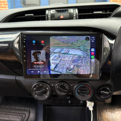 Toyota Hilux Screen with Apple CarPlay/Android Auto