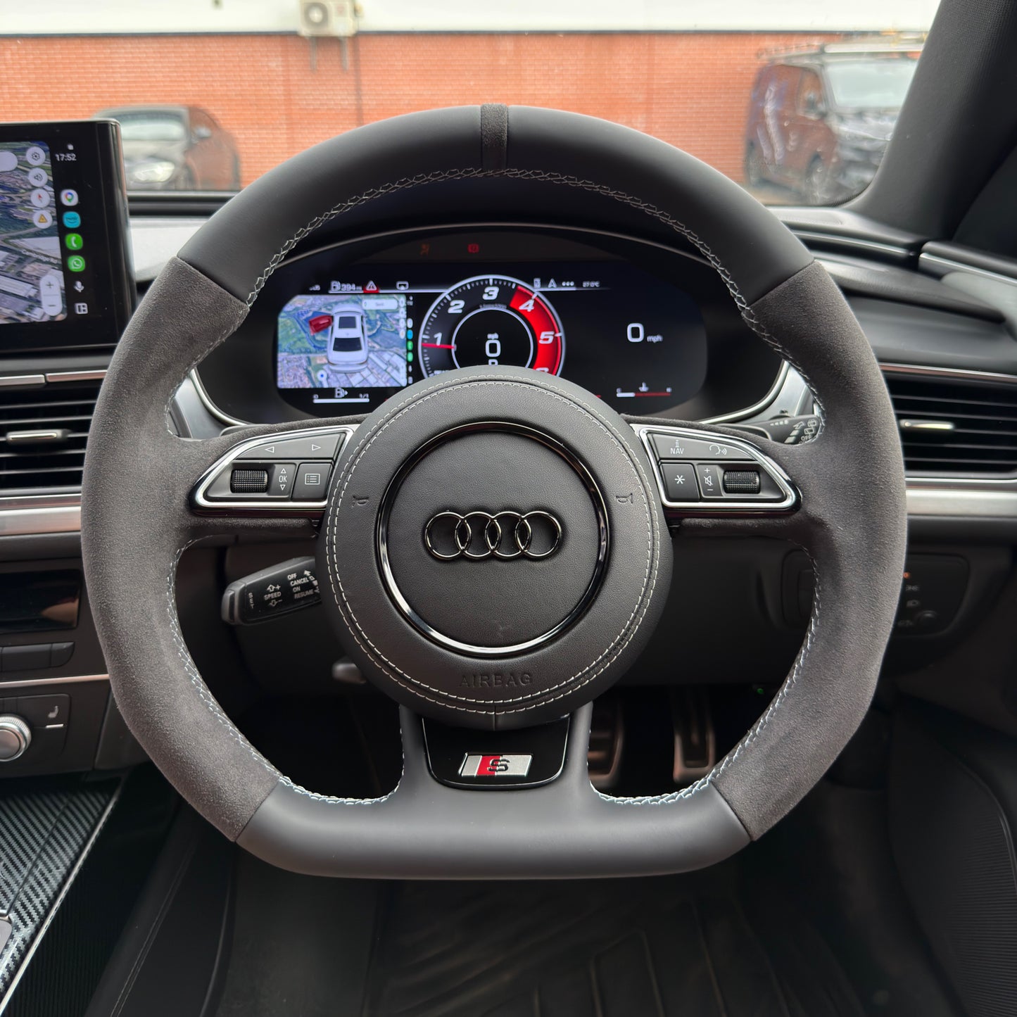 Audi Alcantara Steering Wheel