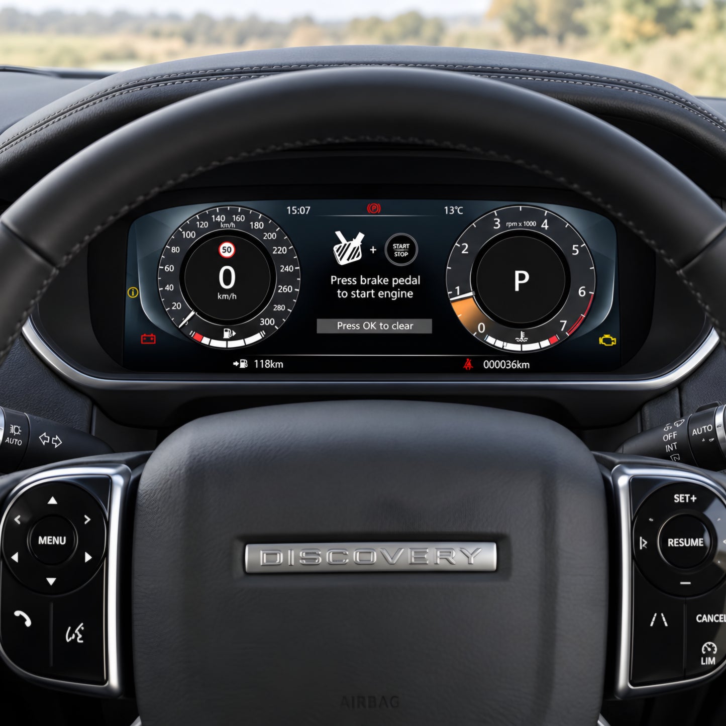 Land Rover Discovery 5 Virtual Cockpit
