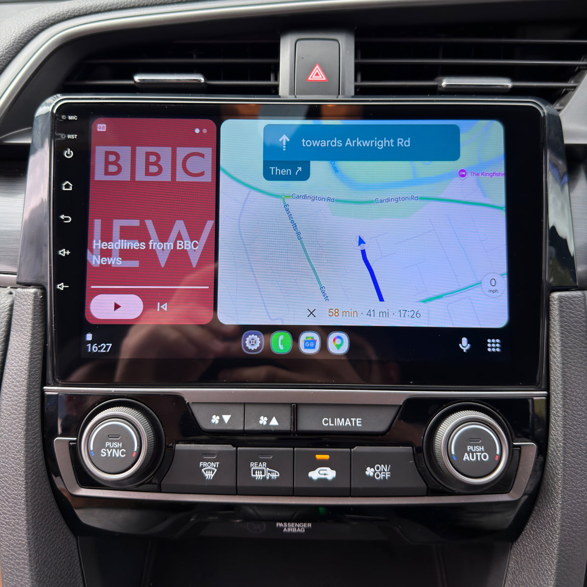 Honda Civic (2015-21) Screen Upgrade