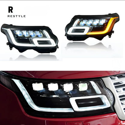 Range Rover Vogue 2013–2017 Facelift Style Front LED Headlights