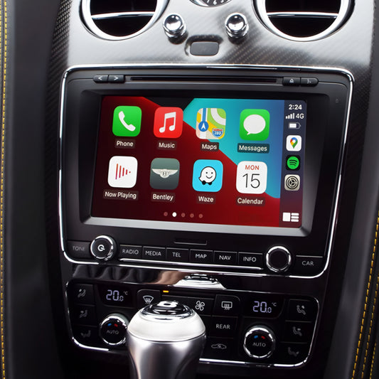 Bentley Continental GT/Flying Spur Apple CarPlay/Android Auto Upgrade