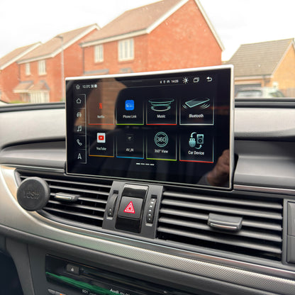 Audi A6/A7 C7 Touch Screen Upgrade – 9" with Wireless CarPlay/Android Auto