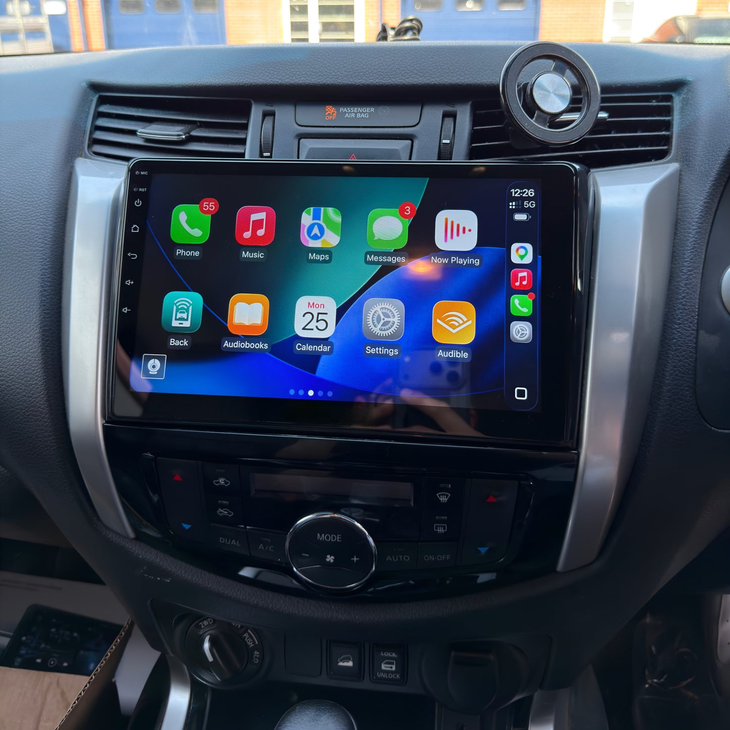 Nissan Navara 10" Screen Upgrade