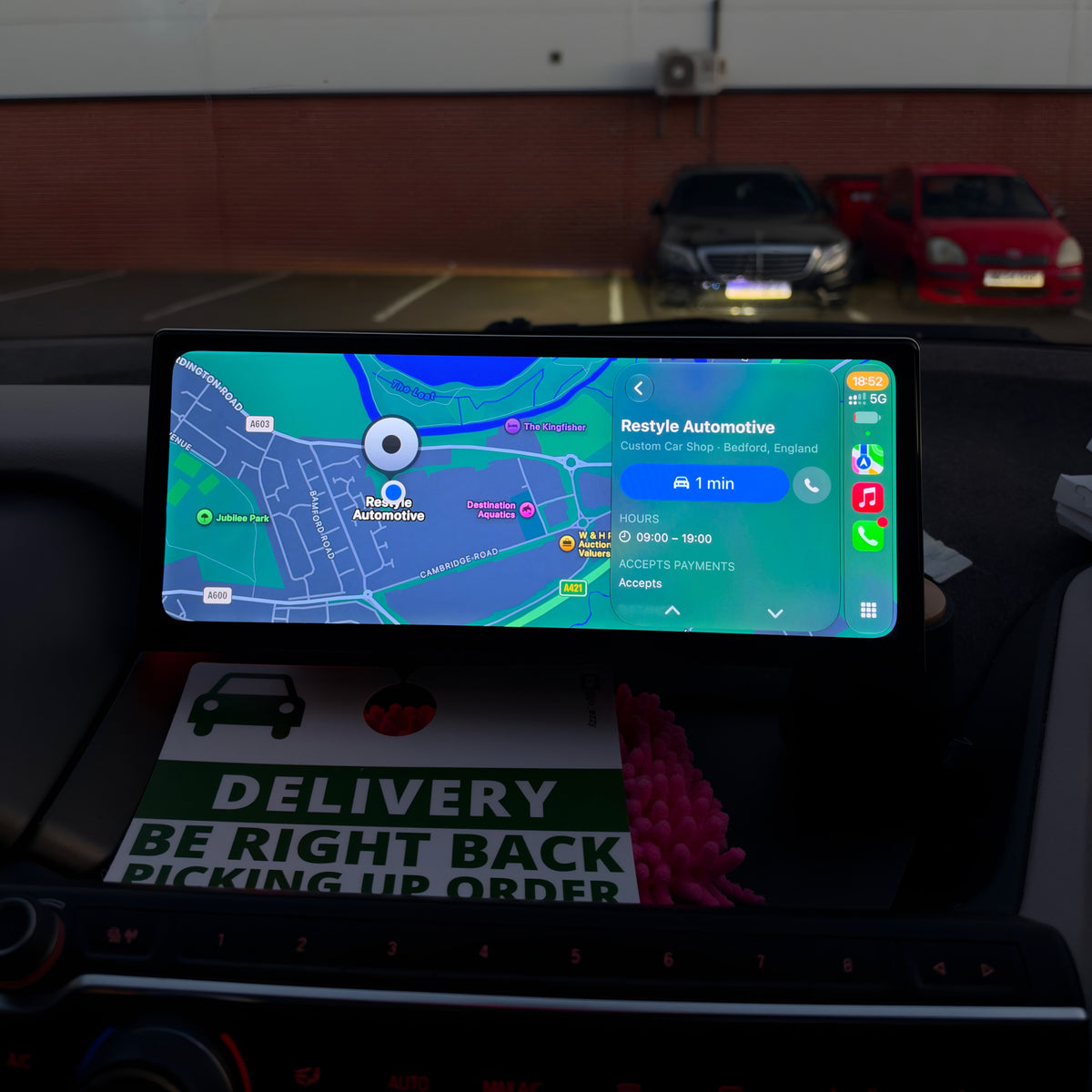BMW i3 12.3" Ultra Thin Screen Upgrade