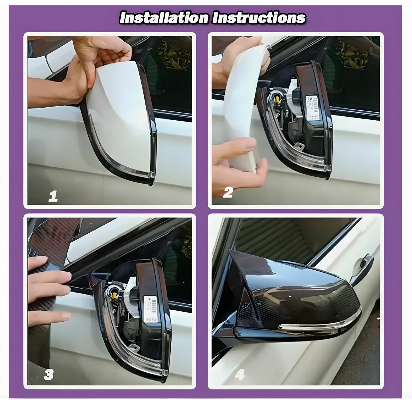 BMW F20/21 Gloss Black Wing Mirrors