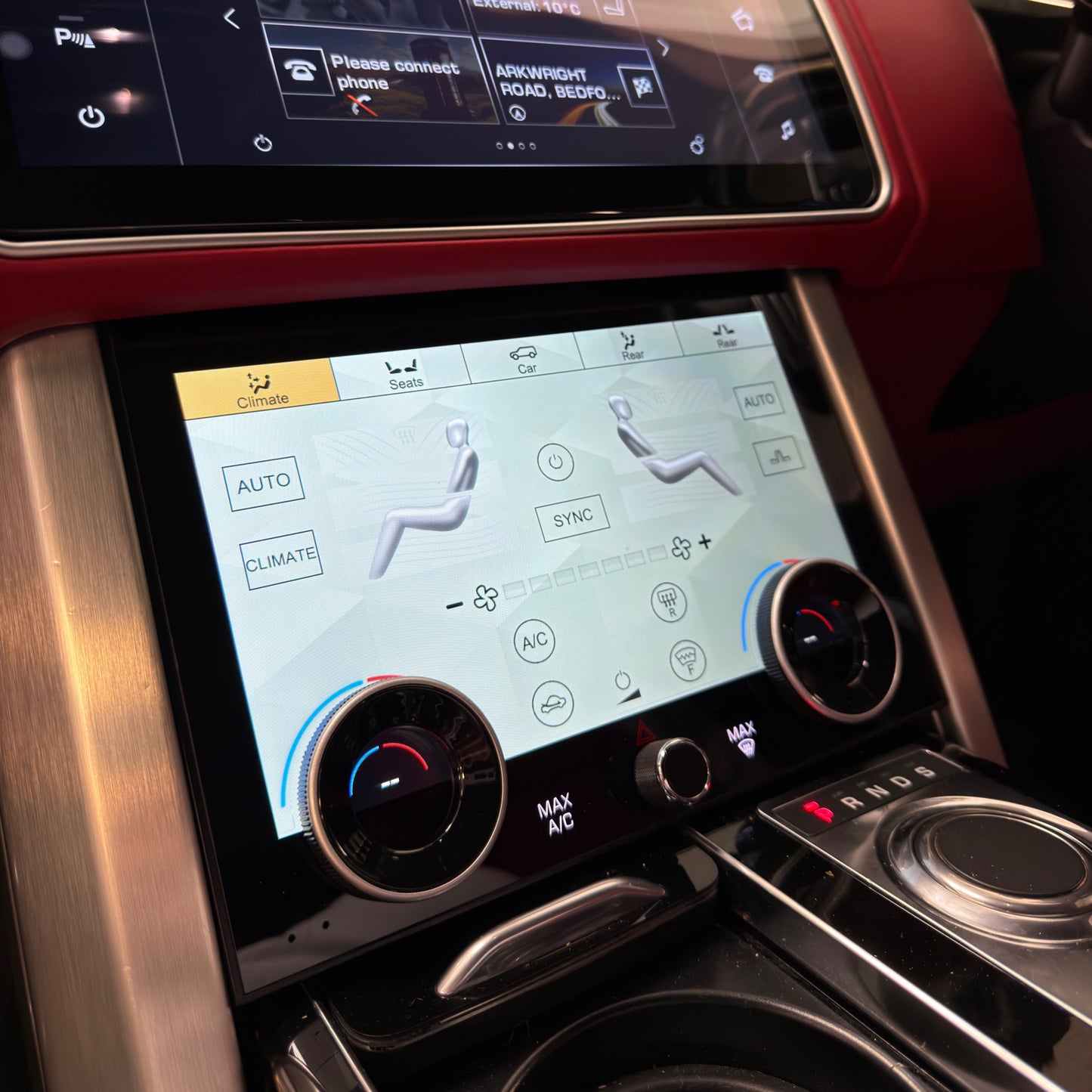 Range Rover Vogue L405 Climate Control Touch Panel