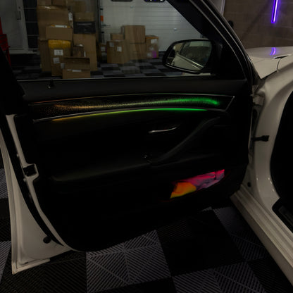 BMW 5 Series F10/F11 Ambient Lighting Installation