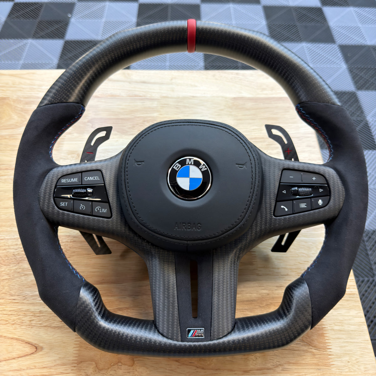 BMW G Series Dry Carbon Custom Steering Wheel