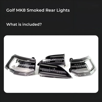 Golf MK8 Smoked Rear Lights