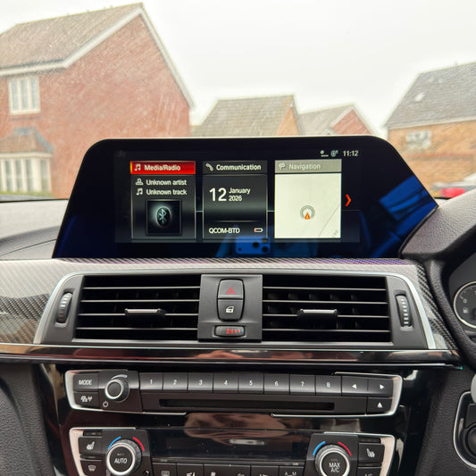 BMW 3 & 4 Series F30/F31/F32/F33 – 10.25" G-Series Style Touch Screen Upgrade
