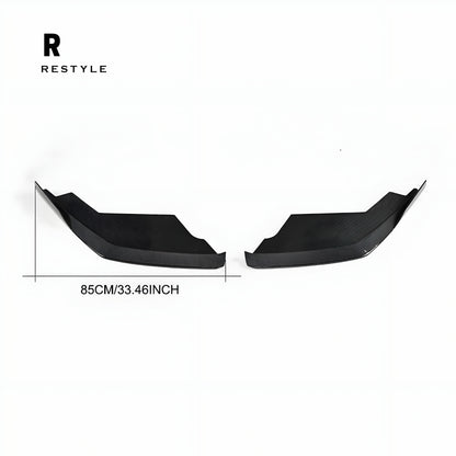 Lamborghini Huracan LP600 LP610 Real Carbon Fiber Front Bumper Lip