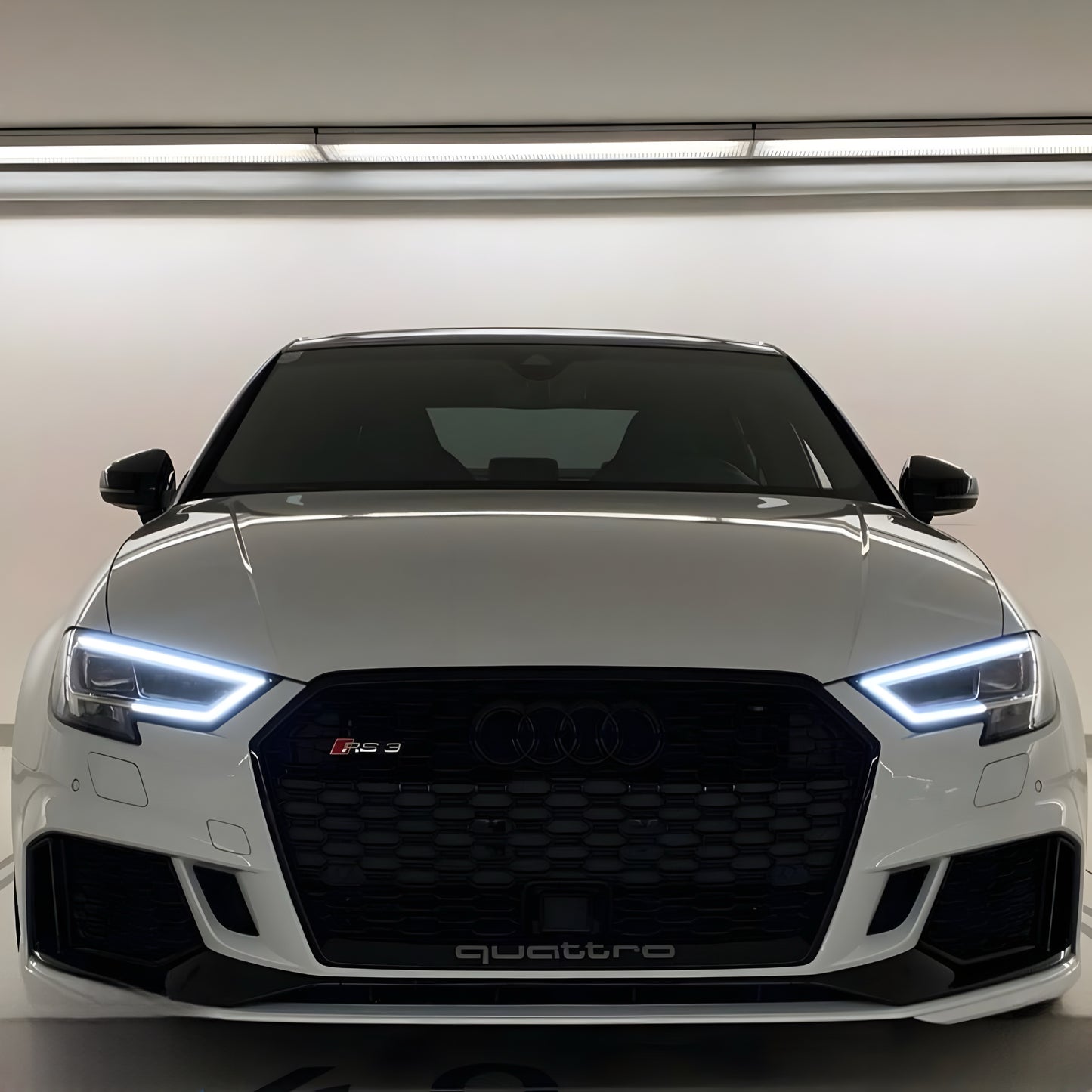 Audi A3/S3 8V Facelift RS3 Style Honeycomb Front Grille (2016–2019)