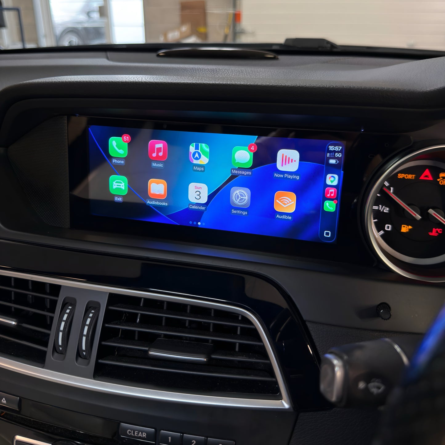 Mercedes C-Class W204 8.8" Touch Screen Upgrade
