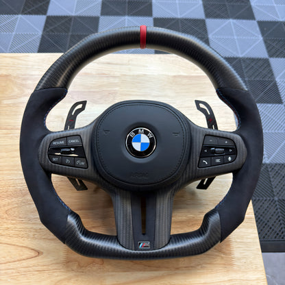 BMW G Series Dry Carbon Custom Steering Wheel