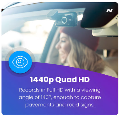 Nextbase 522GW Dash Cam Front Camera – 1440p