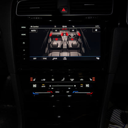 VW Golf MK7/7.5 LCD Touch Climate Control Panel