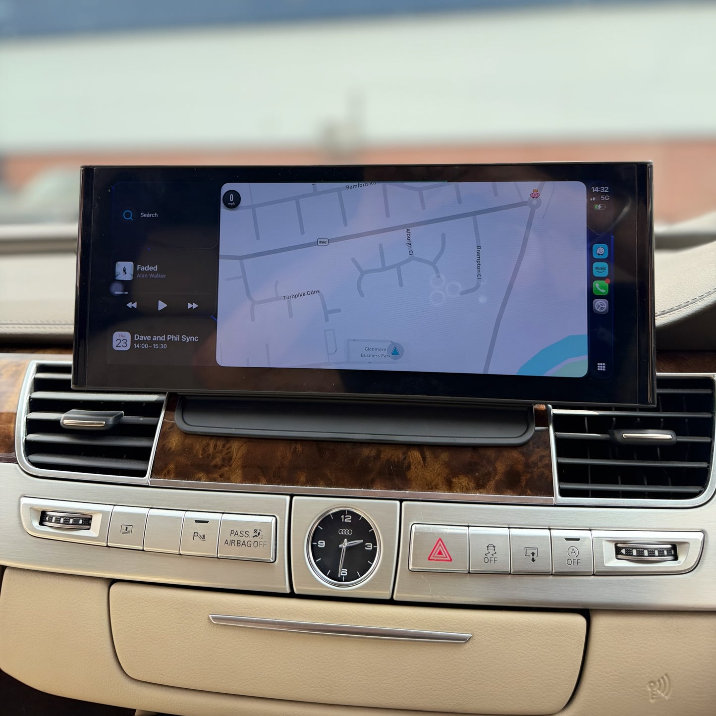 Audi A8 12.3" Screen Upgrade