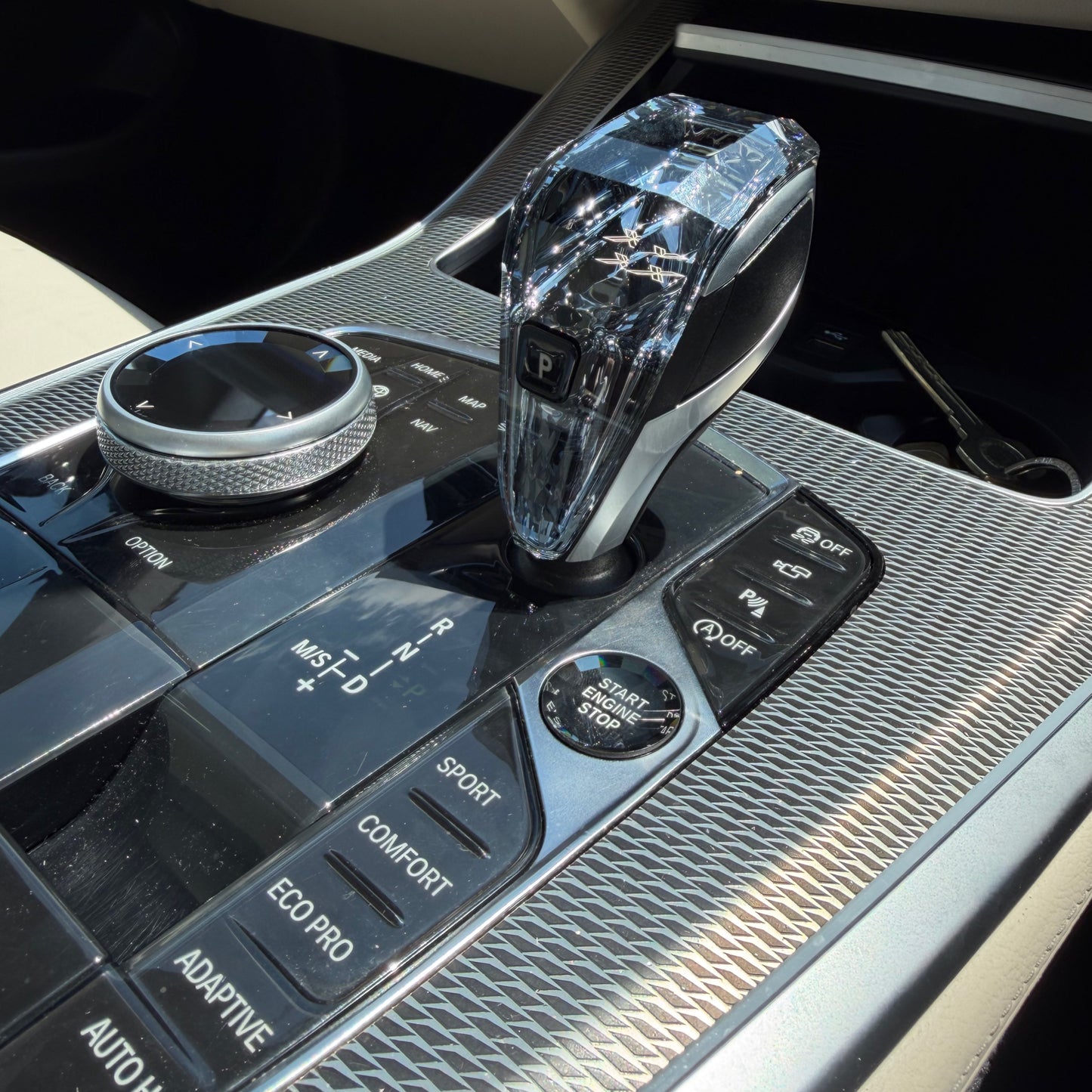 BMW Crystal Gear Selector