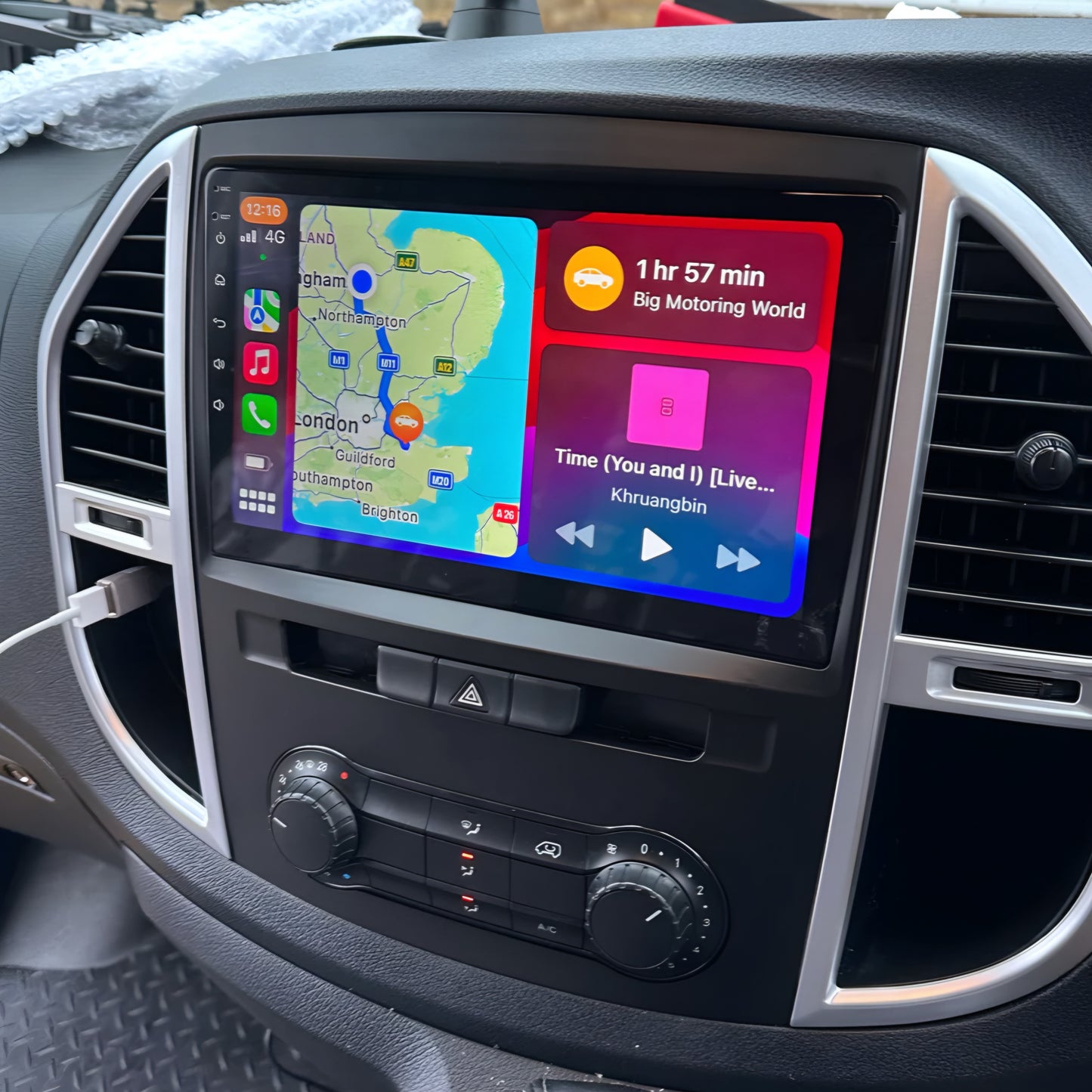 Mercedes-Benz Vito 9" Screen Upgrade