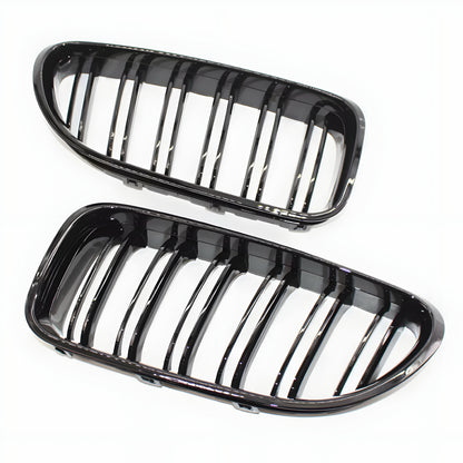 BMW F06/F12/F13 Gloss Black Double Slat Grille