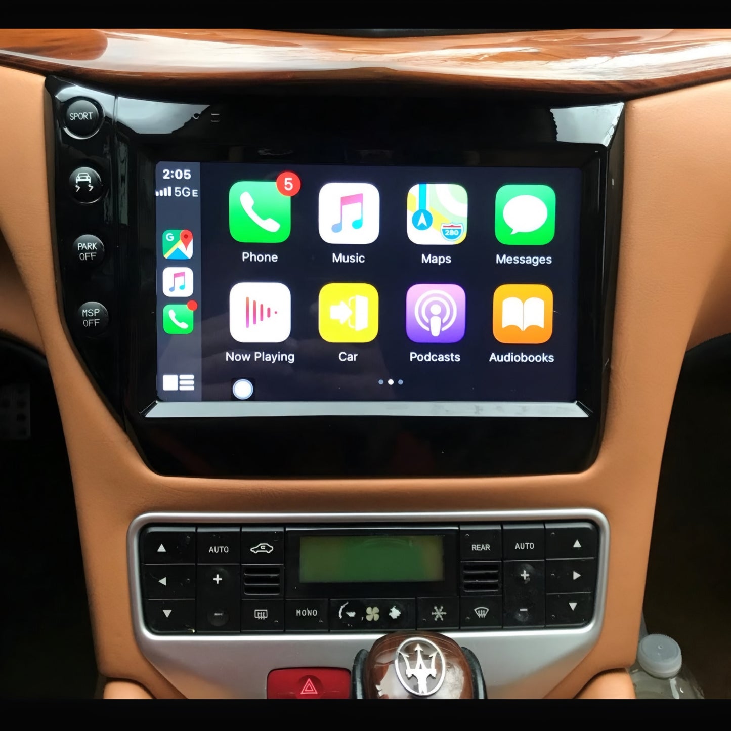 Maserati Screen Upgrade with Apple CarPlay/Android Auto