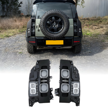Land Rover Defender L663 Smoked Rear Lights