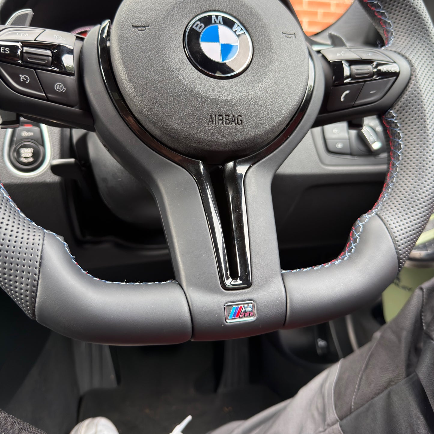 BMW F Series Flat Bottom Steering Wheel