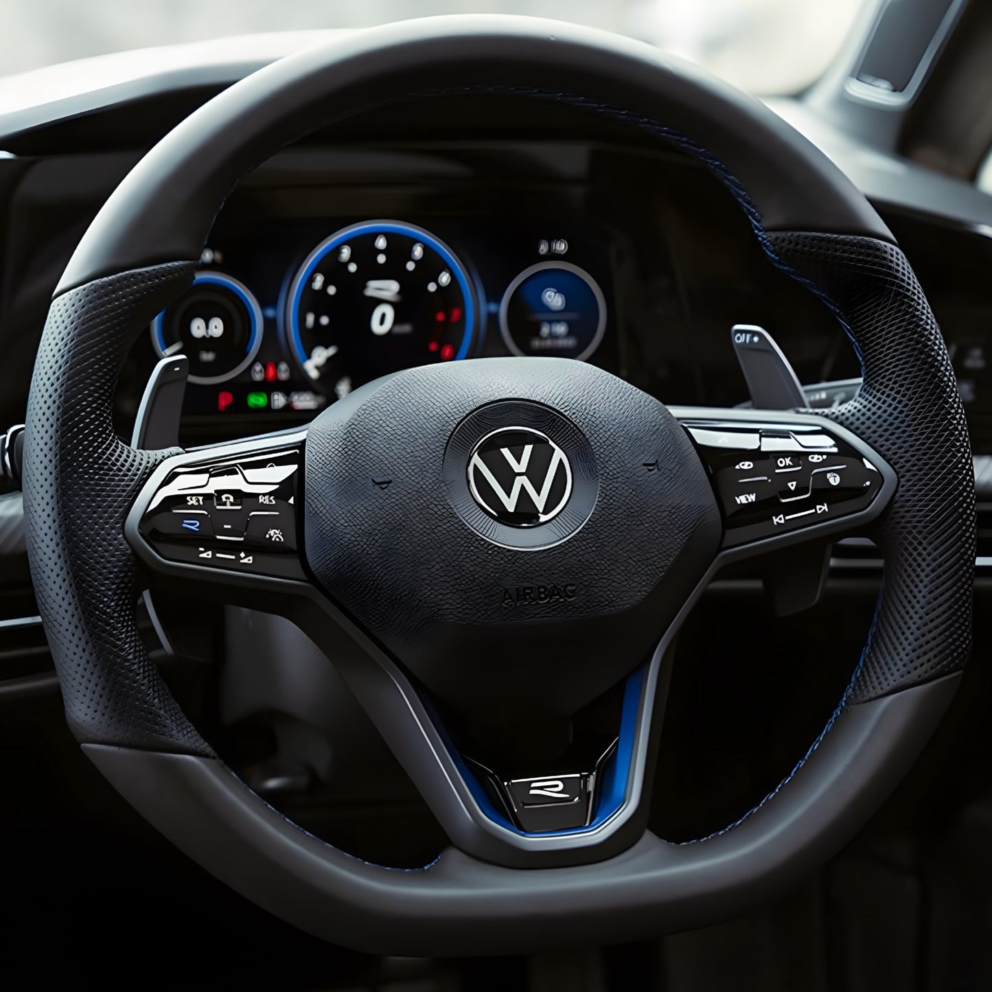 Volkswagen Golf MK8 R Style Steering Wheel