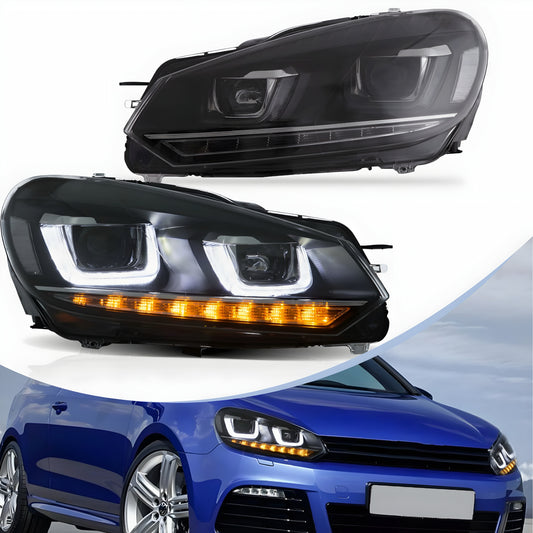 Volkswagen Golf MK6 (2009–2012) Front Headlights Upgrade
