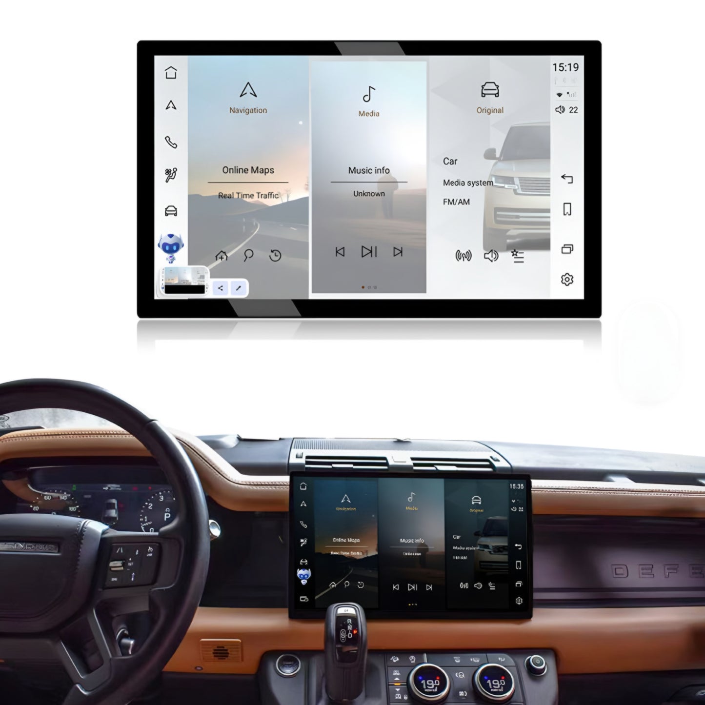 Land Rover Defender (L663) 13.3" Screen Upgrade