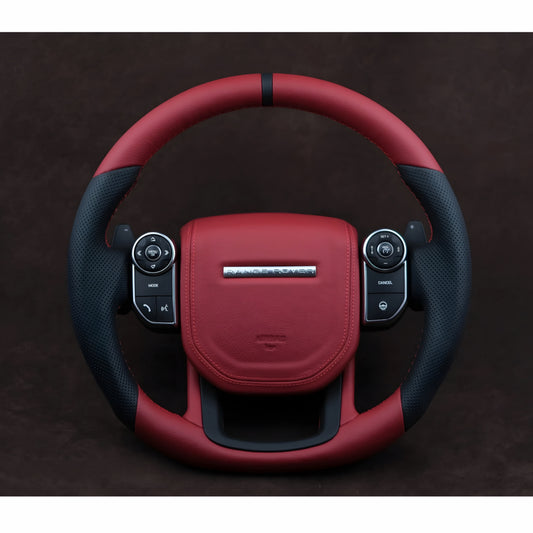Range Rover Sport Flat Bottom Leather Steering Wheel