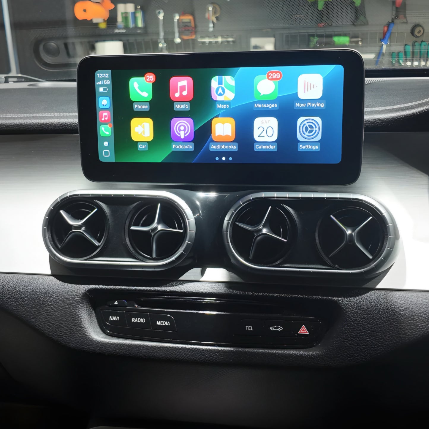 Mercedes-Benz X-Class W470 10.25" Android Screen Upgrade