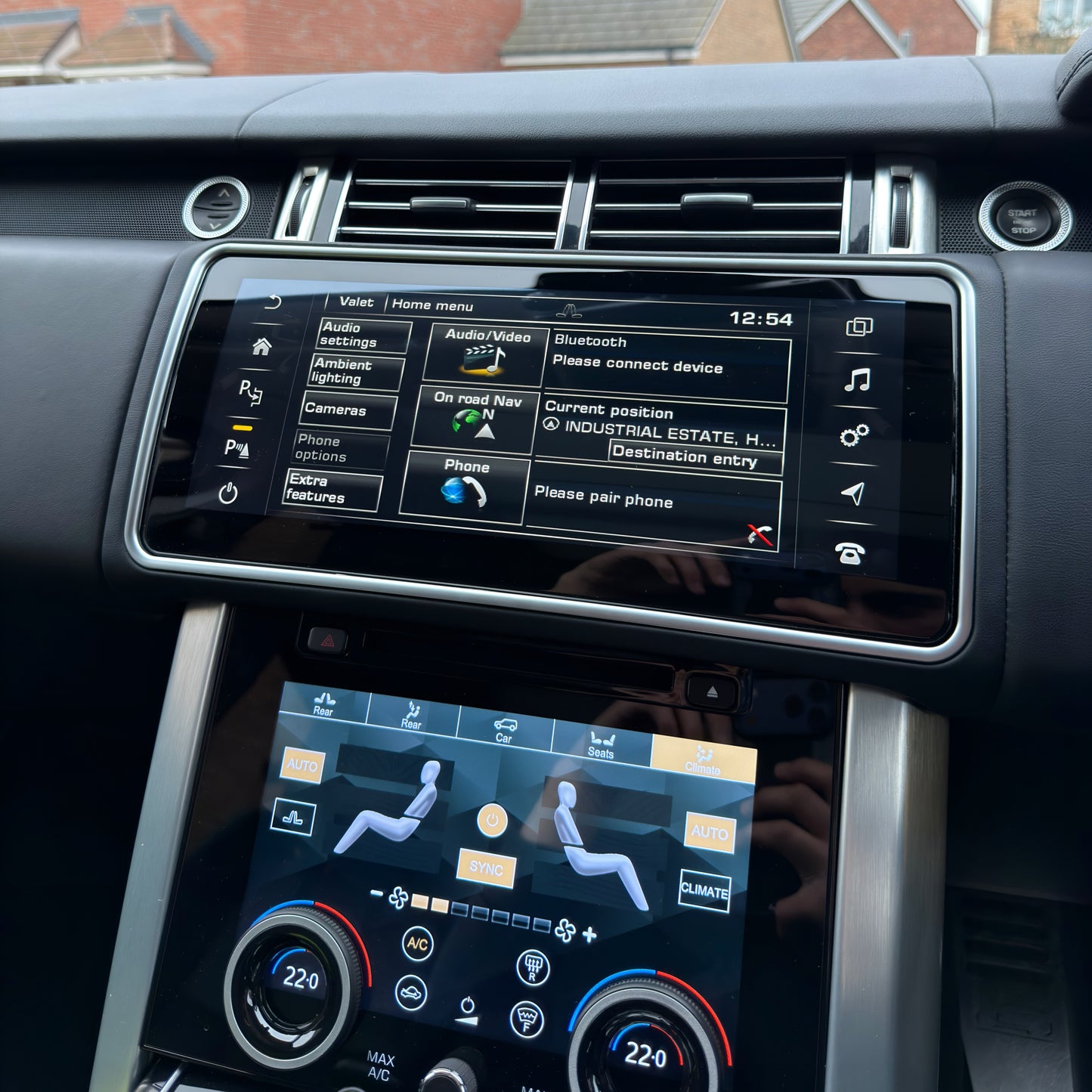 Range Rover Vogue L405 12.3" Screen Upgrade (2013–2018)