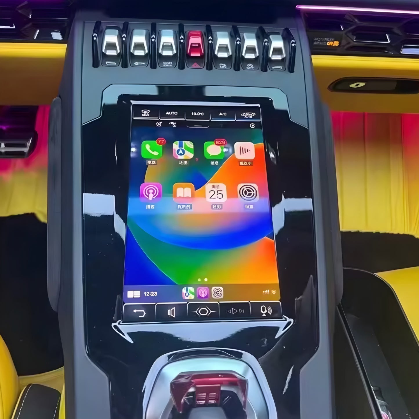 Lamborghini Huracan (LP610-4) Screen Upgrade