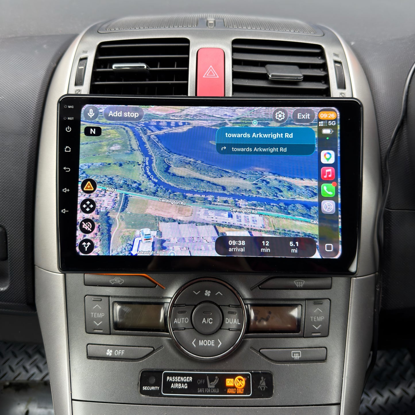 Toyota Auris 9" Screen Upgrade (2006-2012)