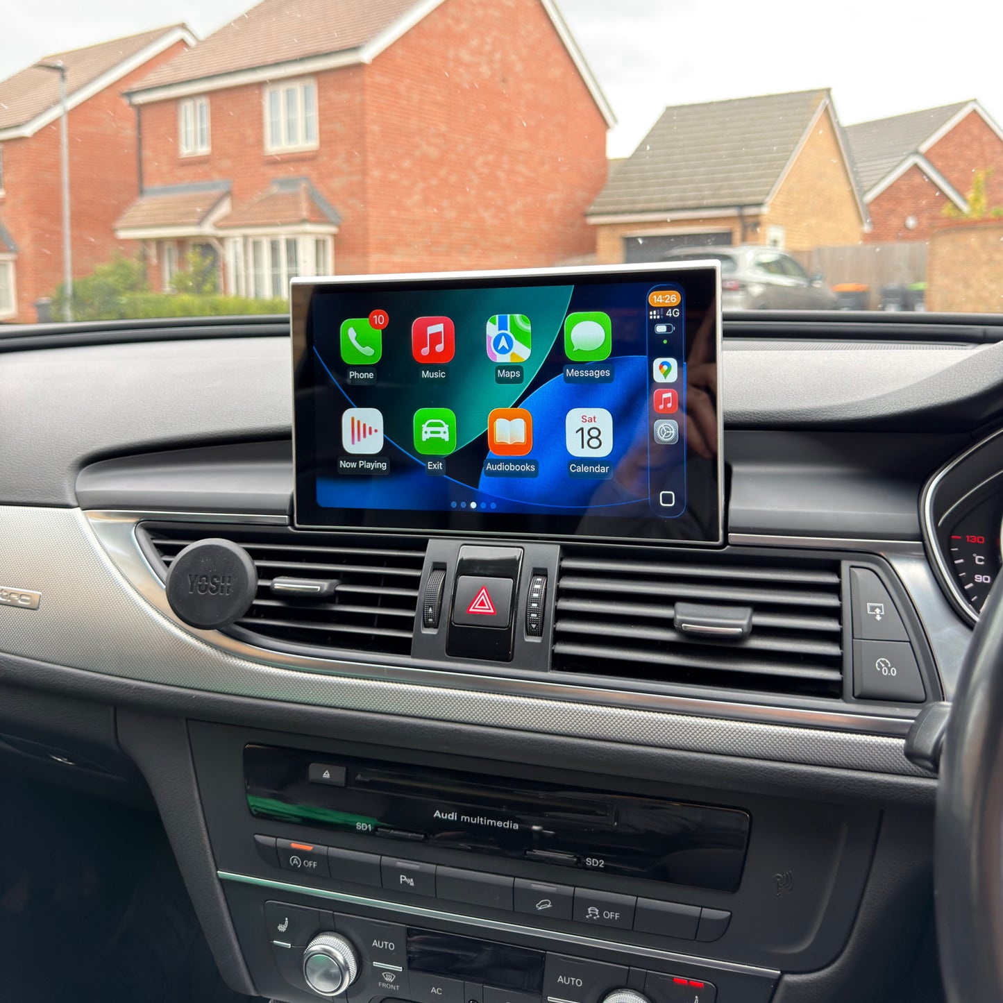 Audi A6/A7 C7 Touch Screen Upgrade – 9" with Wireless CarPlay/Android Auto