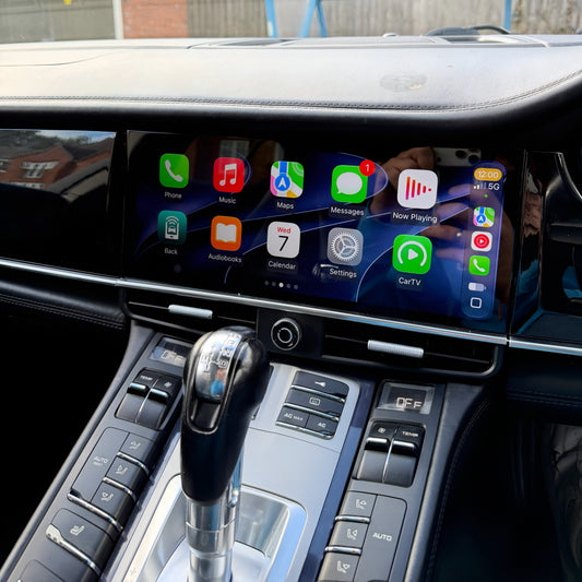 Porsche Panamera 12.3" Screen Upgrade with CarPlay & Android Auto (2011-17)