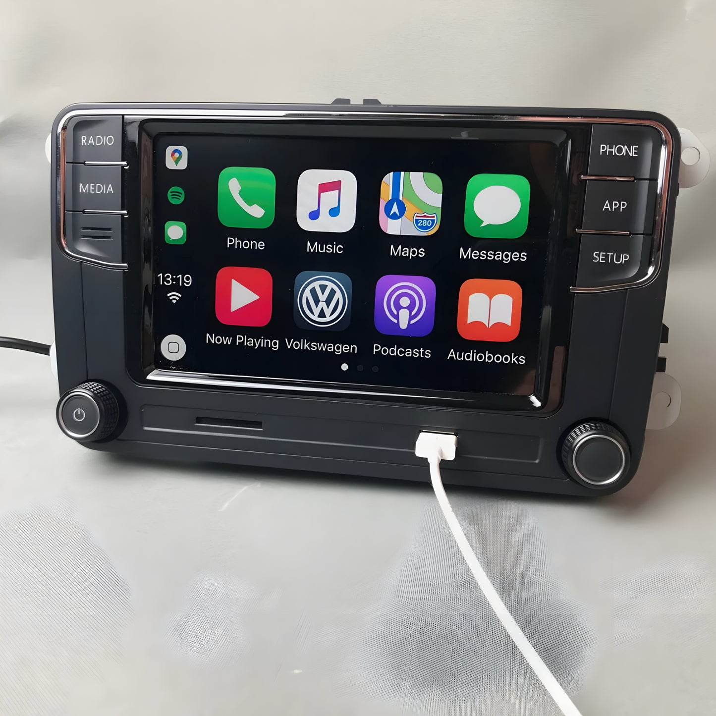VW RCD360 CarPlay & Android Auto Head Unit Upgrade