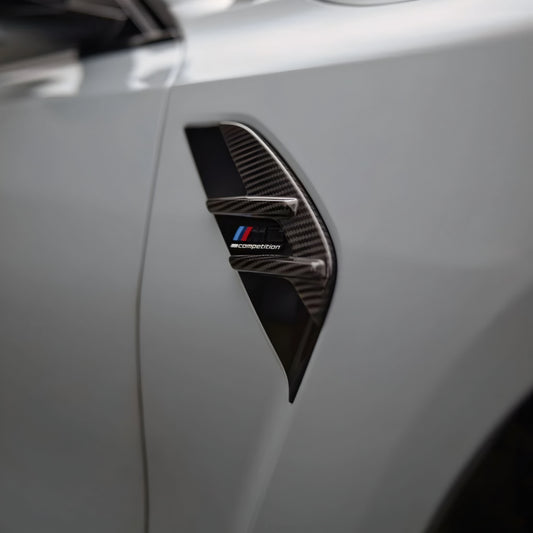 Carbon Fibre Wing Trim Pieces for BMW M3/M4 G Series