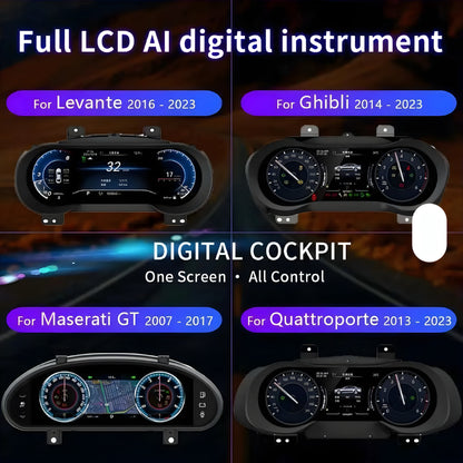 Maserati Levante Virtual Cockpit Upgrade