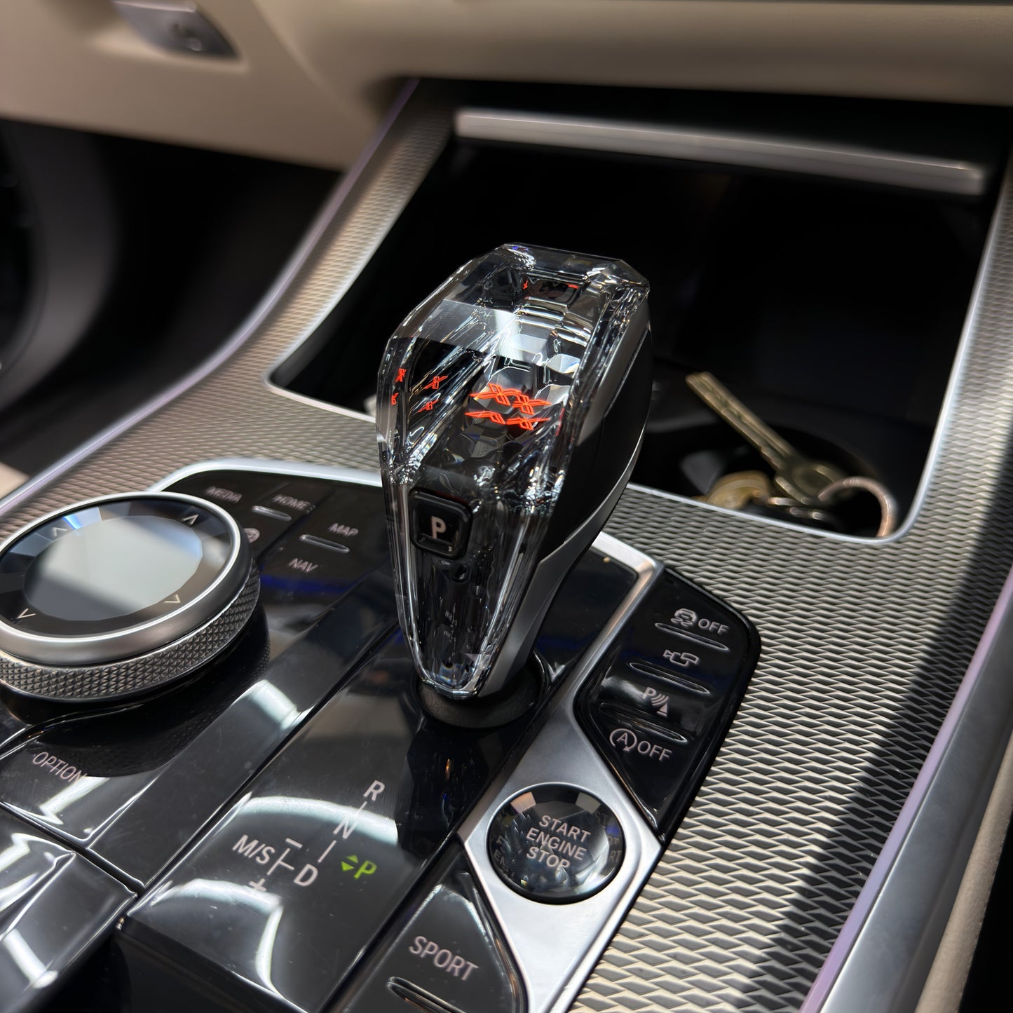 BMW Crystal Gear Selector
