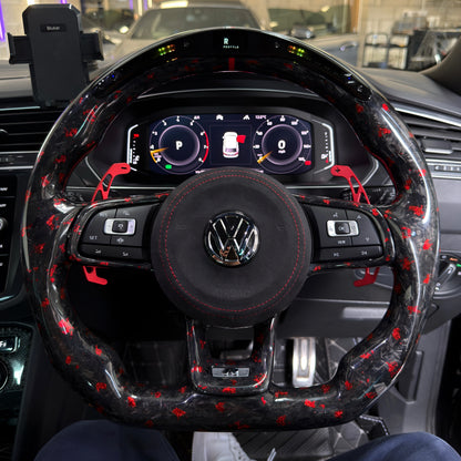 Volkswagen Forged Carbon Steering Wheel