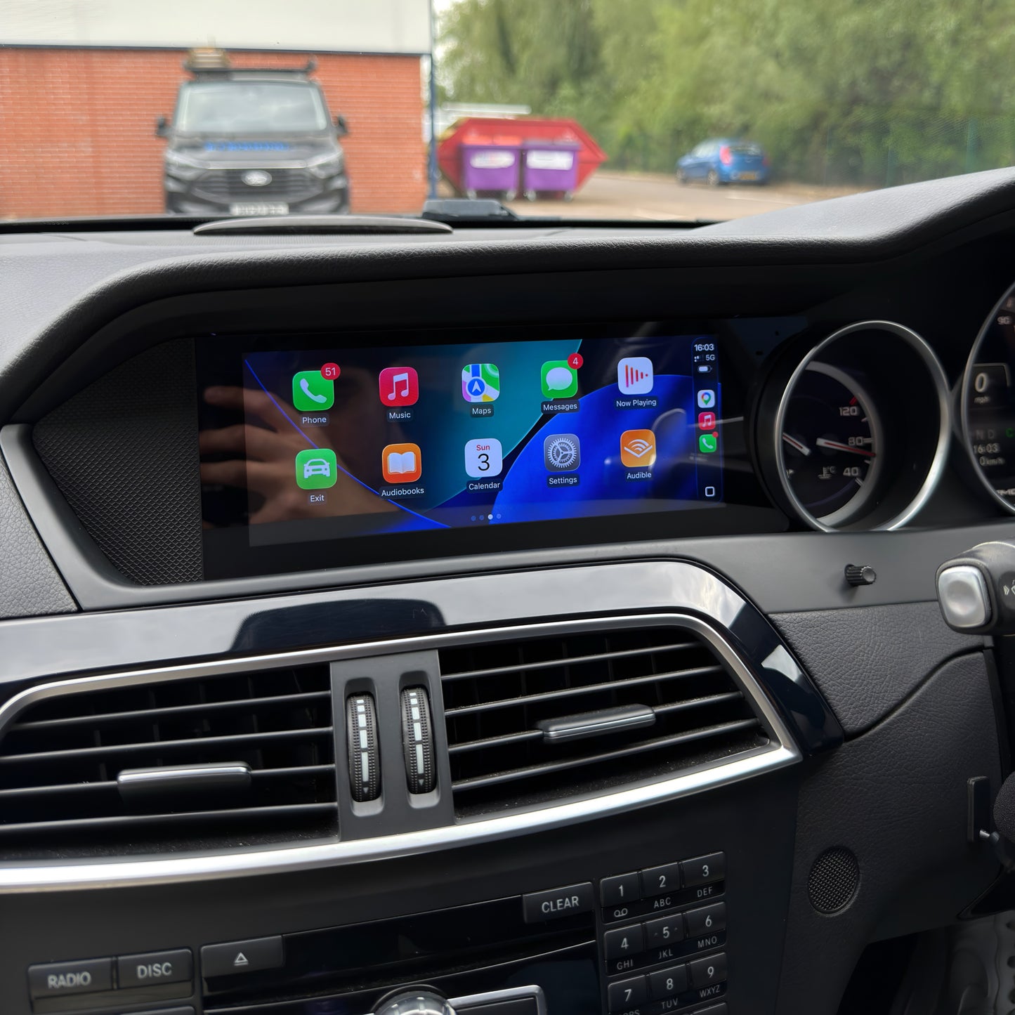 Mercedes C-Class W204 8.8" Touch Screen Upgrade