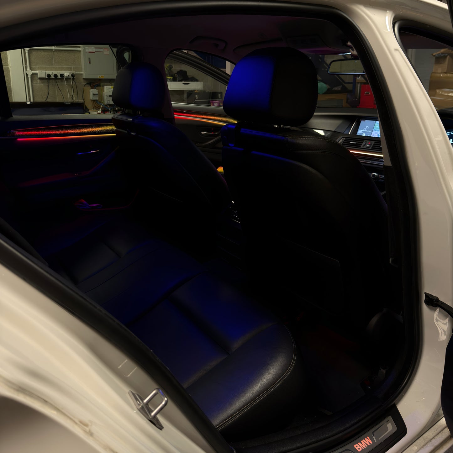 BMW 5 Series F10/F11 Ambient Lighting Installation
