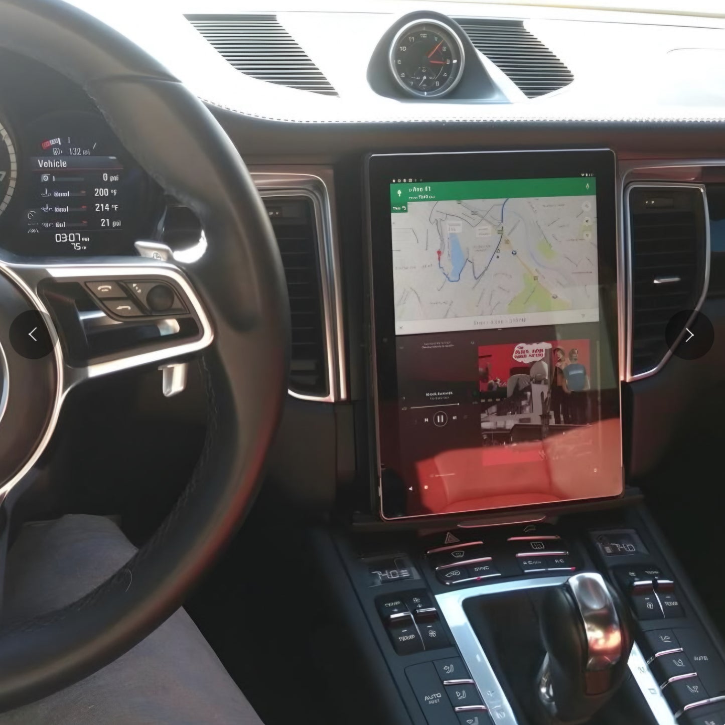 Porsche Macan 10.4" Tesla Style Screen Upgrade