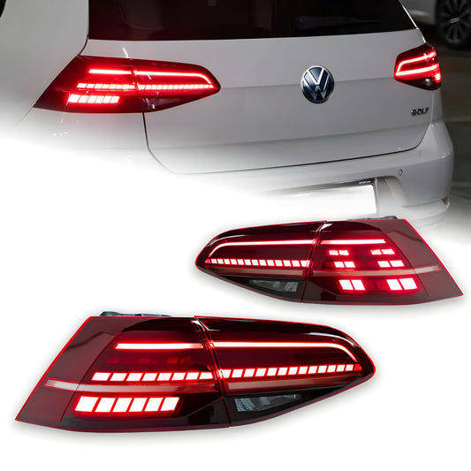 Golf MK7/7.5 Rear Led Tail Lights with Sequential Indicators