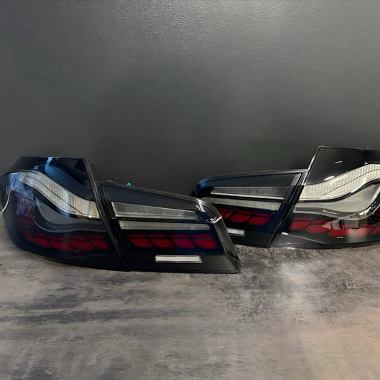 BMW 5 Series F10 Sequential GTS-Style LED Tail Lights – Standard & Smoked